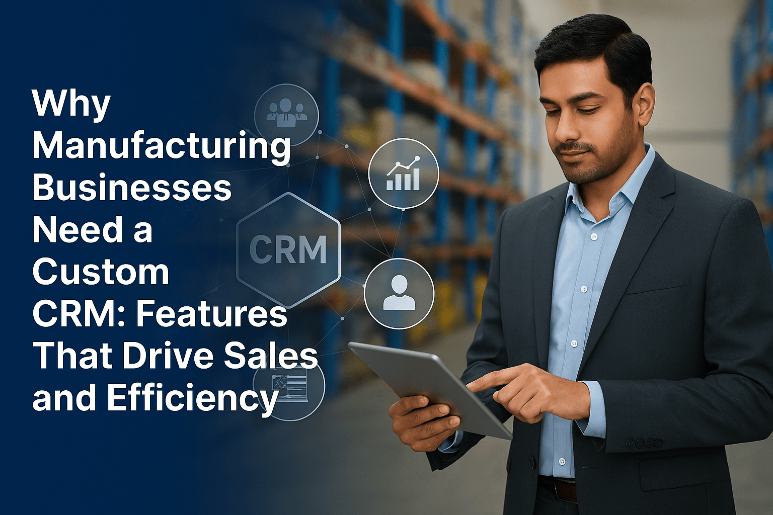 Why Manufacturing Businesses Need a Custom CRM: Features That Drive Sales and Efficiency