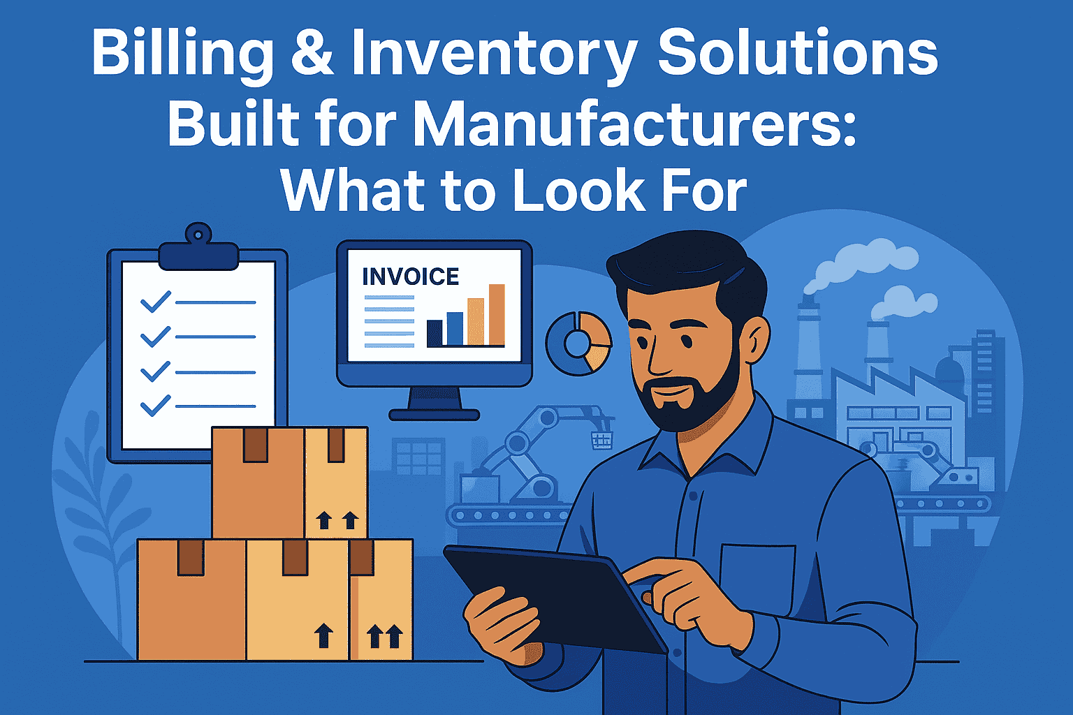 Billing & Inventory Solutions Built for Manufacturers: What to Look For