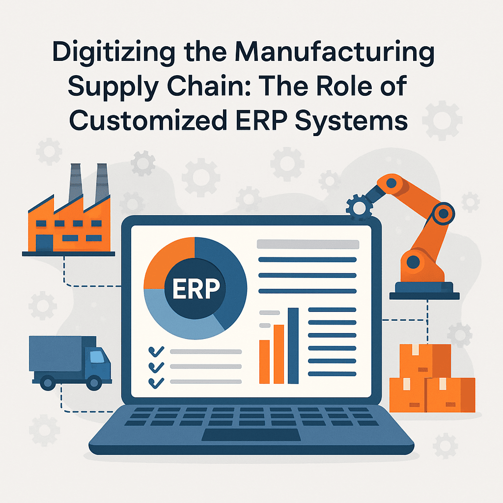 Digitizing the Manufacturing Supply Chain: The Role of Customized ERP Systems