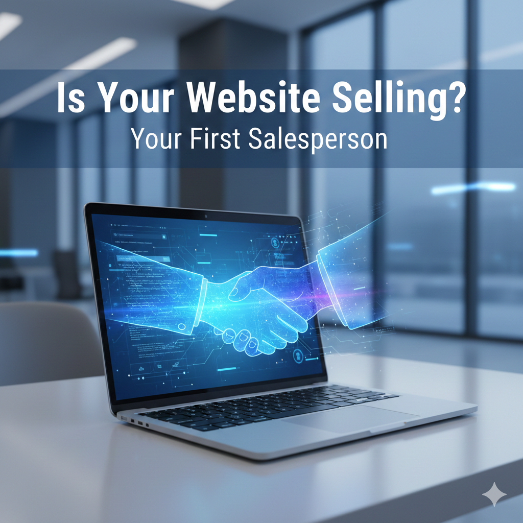 our Website is Your First Salesperson — Is It Doing Its Job?