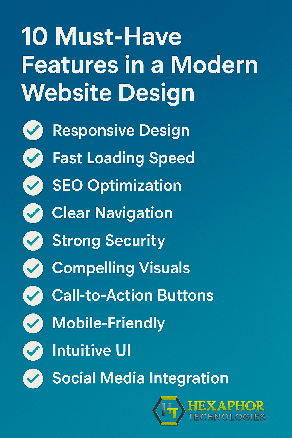10 Must-Have Features in a Modern Website Design