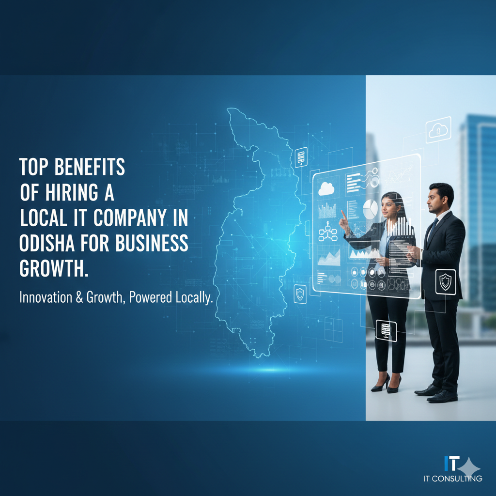 Top Benefits of Hiring a Local IT Company in Odisha for Business Growth